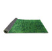 Sideview of Oriental Green Industrial Rug, urb2587grn