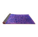 Sideview of Oriental Purple Industrial Rug, urb2587pur