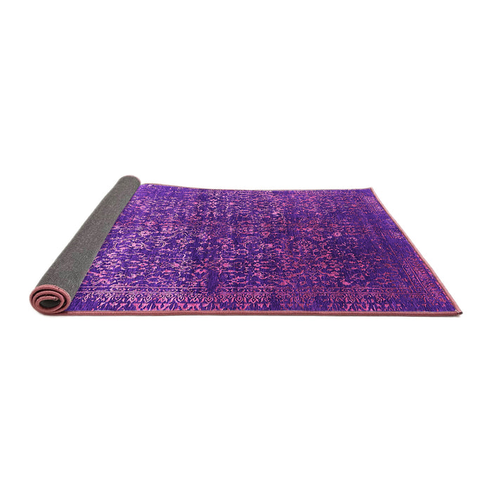 Sideview of Oriental Pink Industrial Rug, urb2587pnk