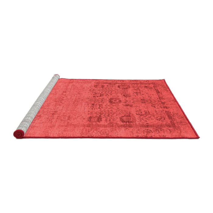 Industrial Red Washable Rugs
