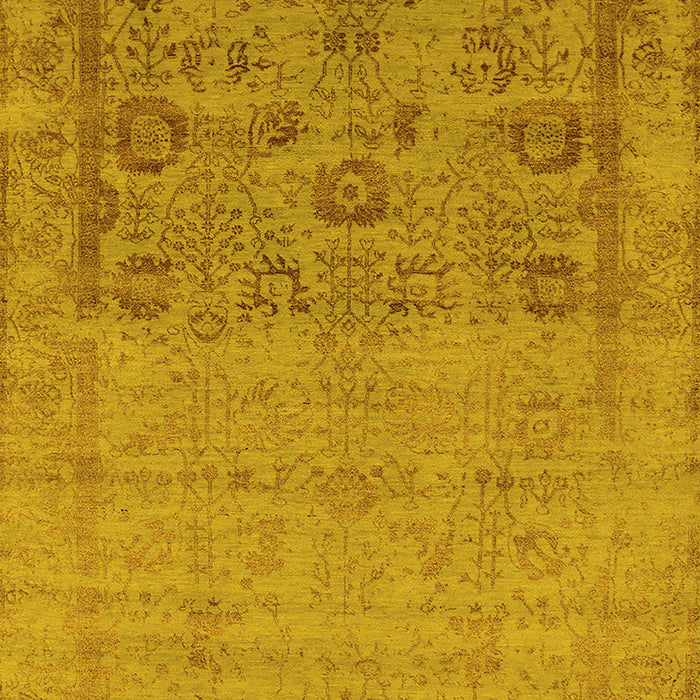 Oriental Yellow Industrial Rug, urb2588yw