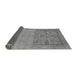 Sideview of Oriental Gray Industrial Rug, urb2588gry