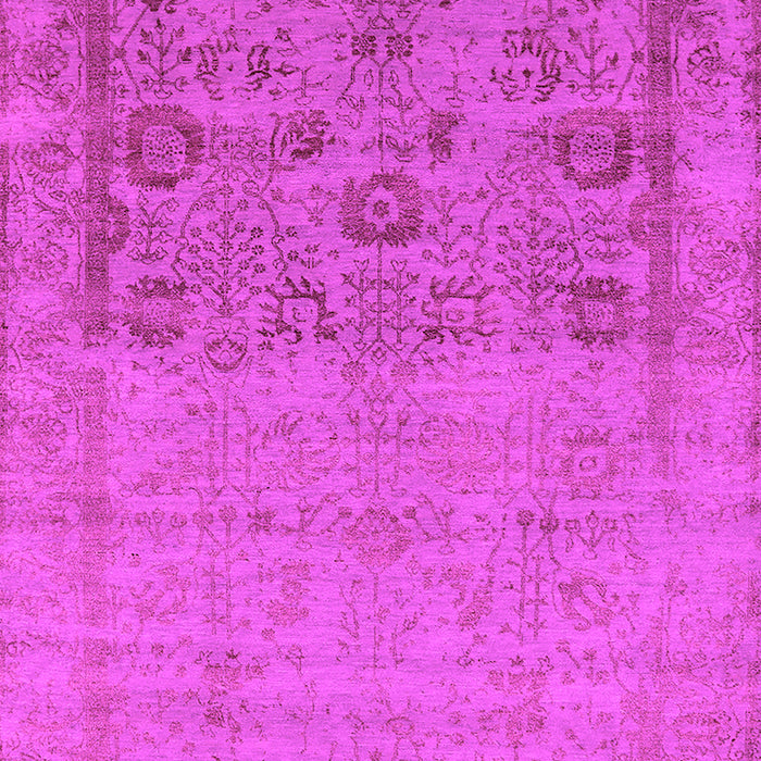 Machine Washable Oriental Pink Industrial Rug, wshurb2588pnk