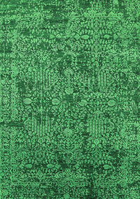 Oriental Green Industrial Rug, urb2589grn