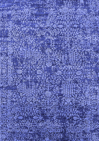 Oriental Blue Industrial Rug, urb2589blu