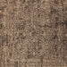 Square Oriental Brown Industrial Rug, urb2589brn