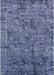 Mid-Century Modern Blue Oriental Rug, urb2589