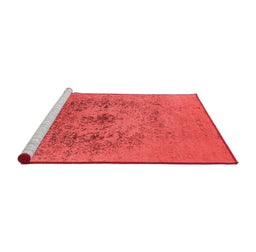 Industrial Red Washable Rugs