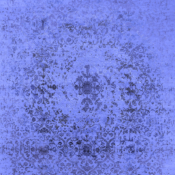 Oriental Blue Industrial Rug, urb2590blu