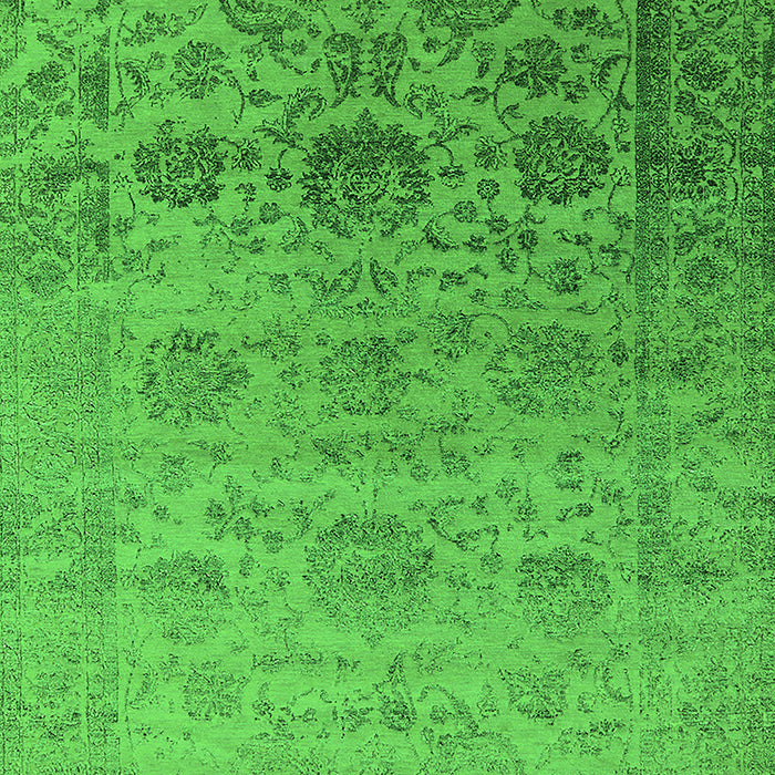 Oriental Green Industrial Rug, urb2591grn