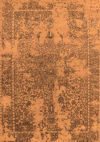 Oriental Orange Industrial Rug, urb2592org