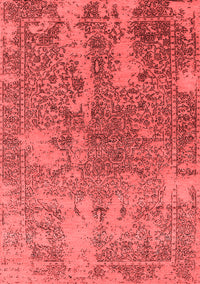 Oriental Red Industrial Rug, urb2592red