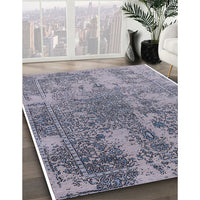 Mid-Century Modern Purple Oriental Rug, urb2592