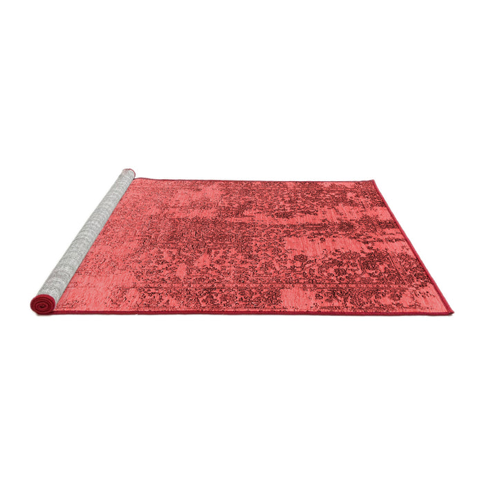 Industrial Red Washable Rugs