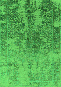 Oriental Green Industrial Rug, urb2593grn