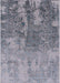 Mid-Century Modern Mist Blue Oriental Rug, urb2593