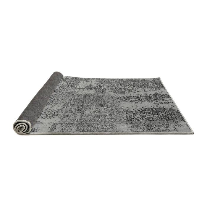Sideview of Oriental Gray Industrial Rug, urb2594gry