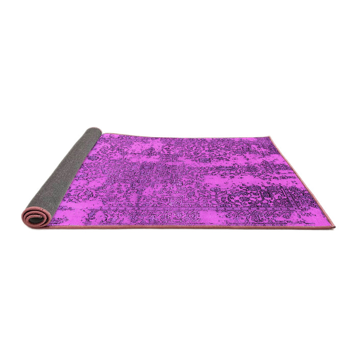 Sideview of Oriental Pink Industrial Rug, urb2594pnk