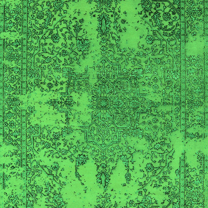 Oriental Green Industrial Rug, urb2594grn