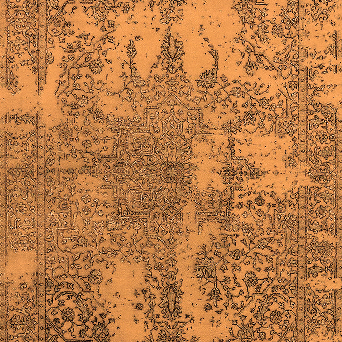 Oriental Orange Industrial Rug, urb2594org