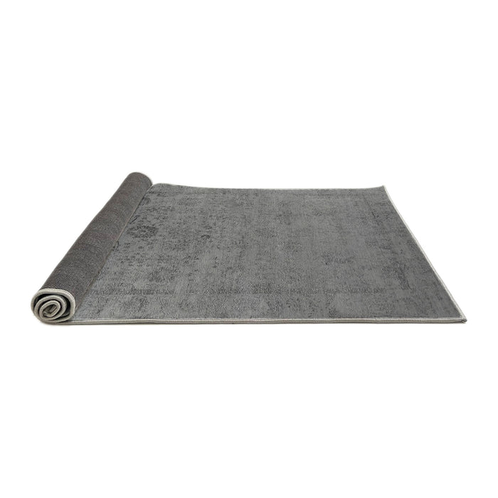 Sideview of Oriental Gray Industrial Rug, urb2595gry