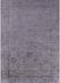 Machine Washable Industrial Modern Viola Purple Rug, wshurb2595