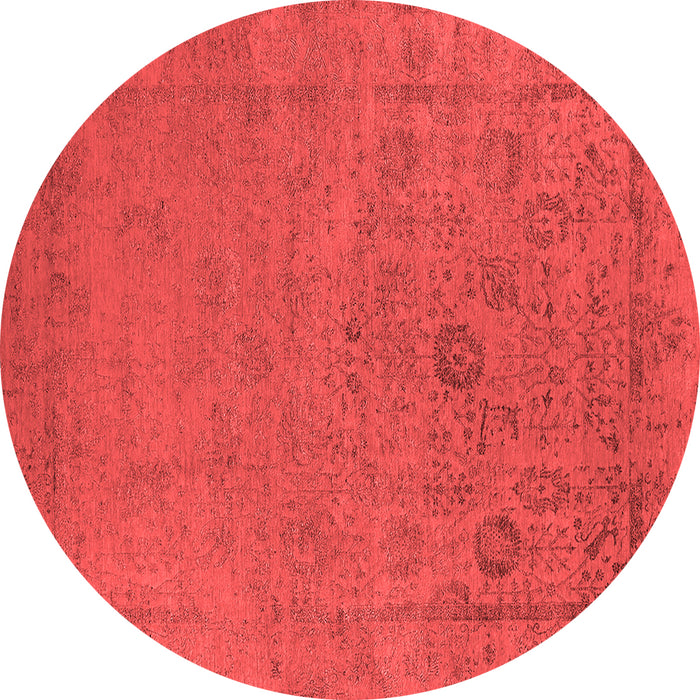 Machine Washable Oriental Red Industrial Rug, wshurb2595red