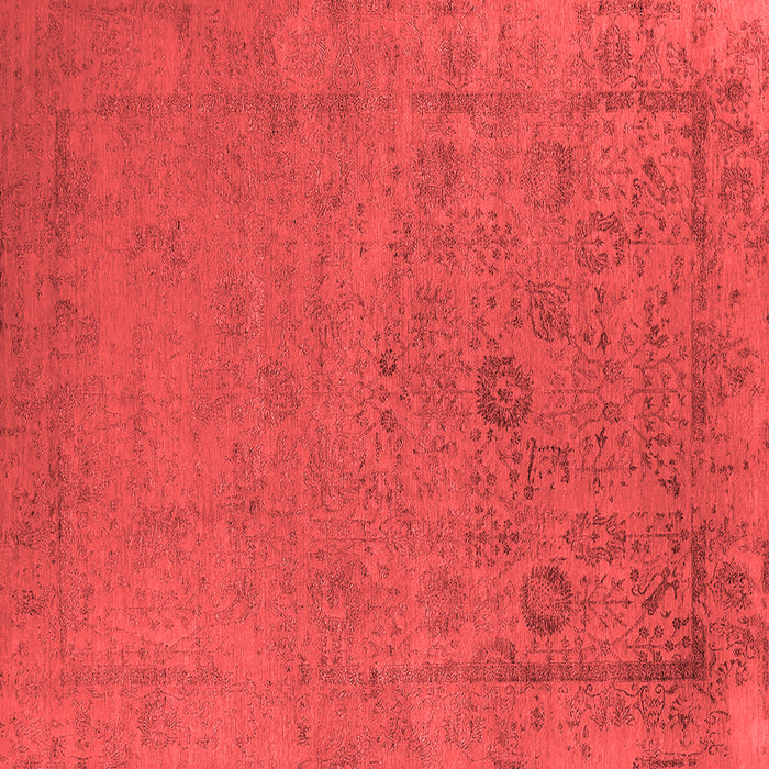 Machine Washable Oriental Red Industrial Rug, wshurb2595red