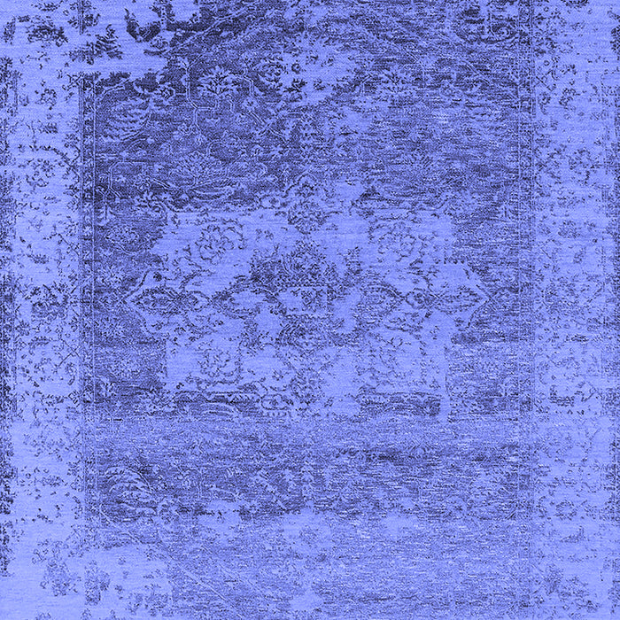 Oriental Blue Industrial Rug, urb2596blu