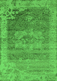 Oriental Green Industrial Rug, urb2596grn