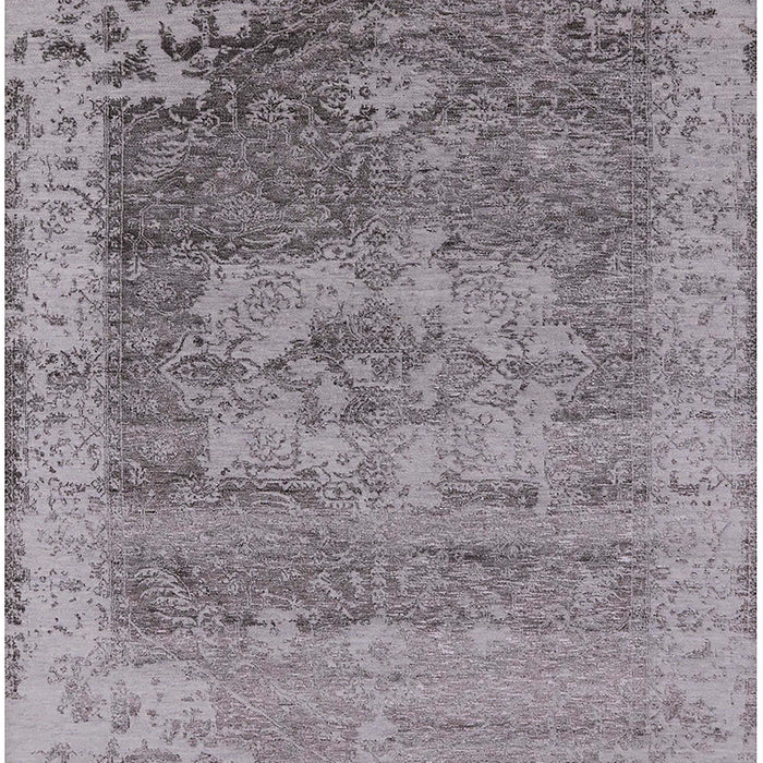 Mid-Century Modern Purple Oriental Rug, urb2596