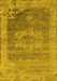 Oriental Yellow Industrial Rug, urb2596yw