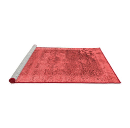 Industrial Red Washable Rugs