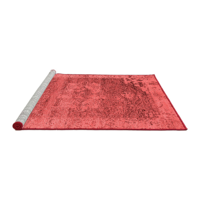 Industrial Red Washable Rugs
