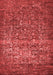 Oriental Red Industrial Area Rugs