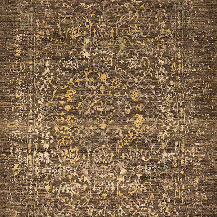 Oriental Brown Industrial Rug, urb2597brn