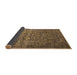 Sideview of Oriental Brown Industrial Rug, urb2597brn