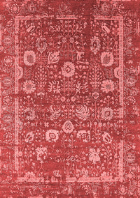 Oriental Red Industrial Rug, urb2598red