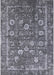 Mid-Century Modern Dark Gray Oriental Rug, urb2598