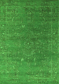 Oriental Green Industrial Rug, urb2599grn