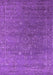 Machine Washable Oriental Purple Industrial Area Rugs, wshurb2599pur