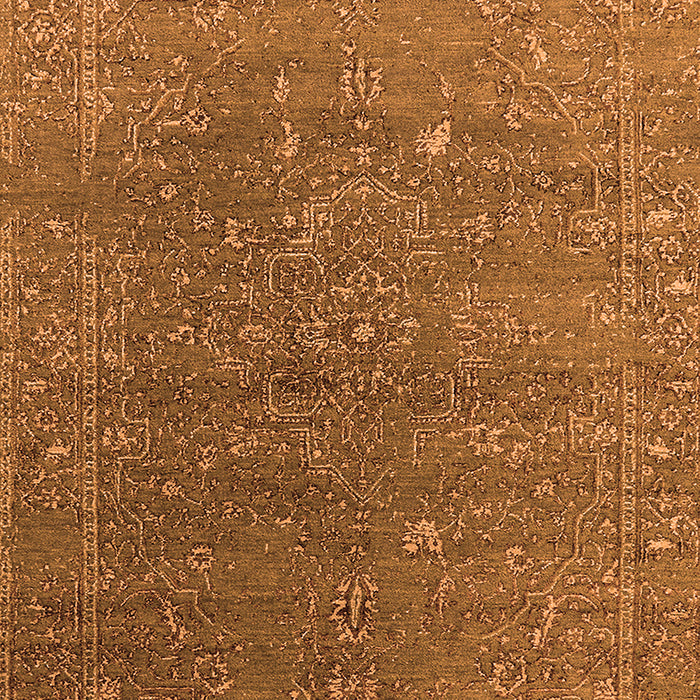 Machine Washable Oriental Orange Industrial Area Rugs, wshurb2599org