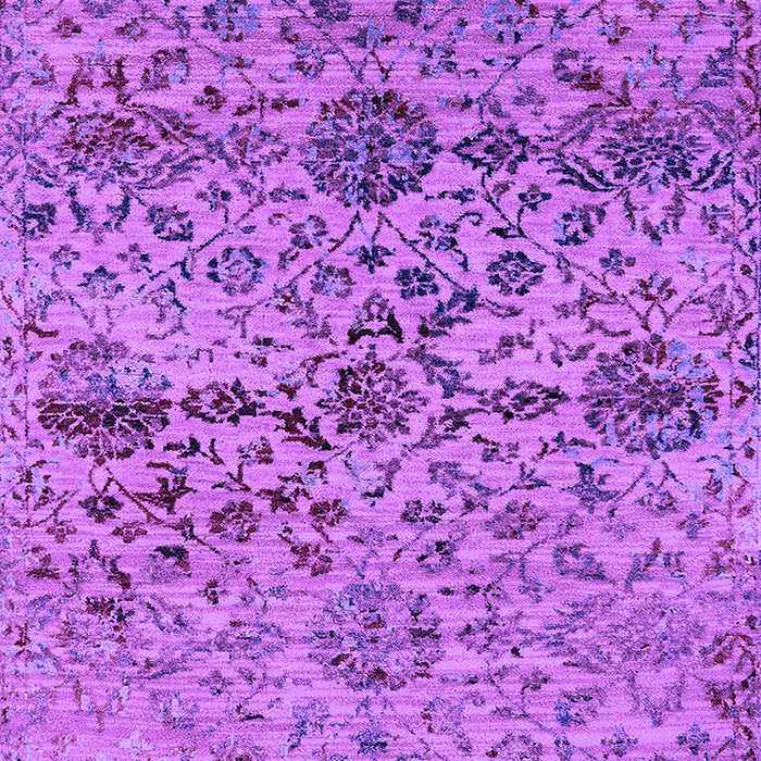 Machine Washable Oriental Purple Industrial Area Rugs, wshurb2600pur