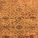 Square Oriental Orange Industrial Rug, urb2600org