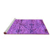 Sideview of Machine Washable Oriental Purple Industrial Area Rugs, wshurb2600pur