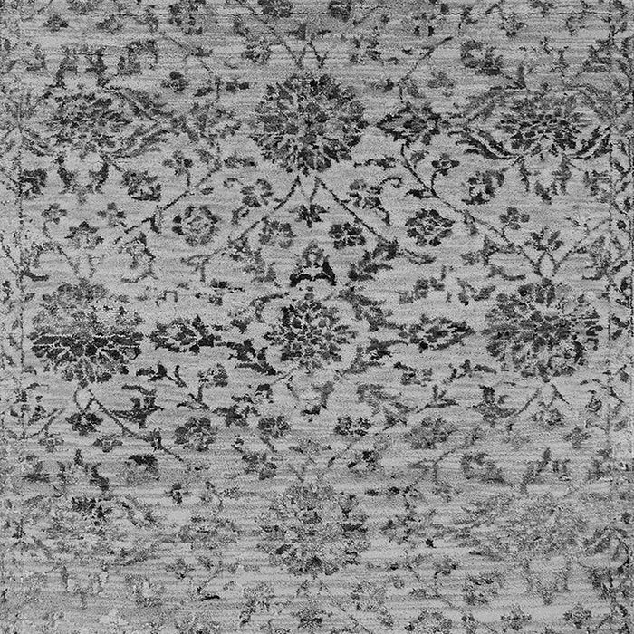 Machine Washable Oriental Gray Industrial Rug, wshurb2600gry