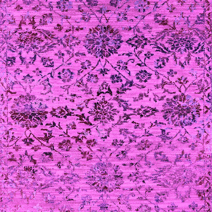 Machine Washable Oriental Pink Industrial Rug, wshurb2600pnk
