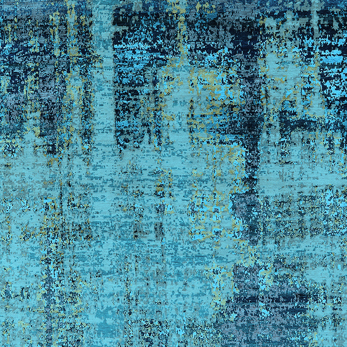Oriental Light Blue Industrial Rug, urb2601lblu
