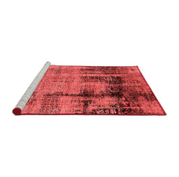 Industrial Red Washable Rugs
