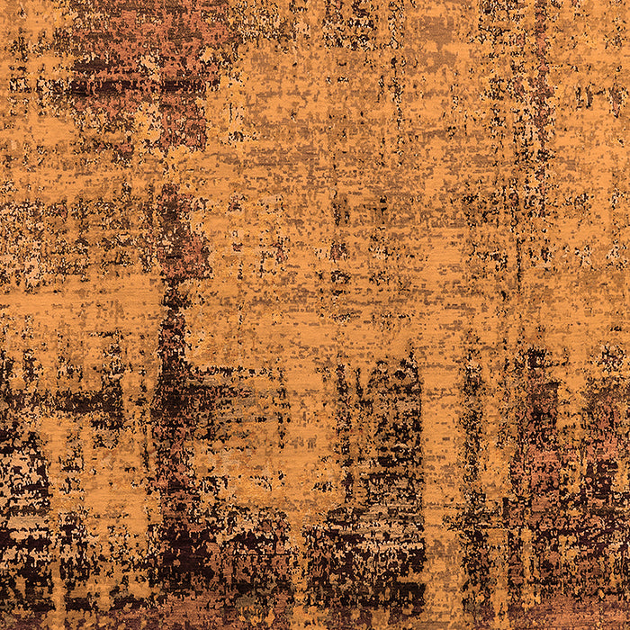 Machine Washable Oriental Orange Industrial Area Rugs, wshurb2601org
